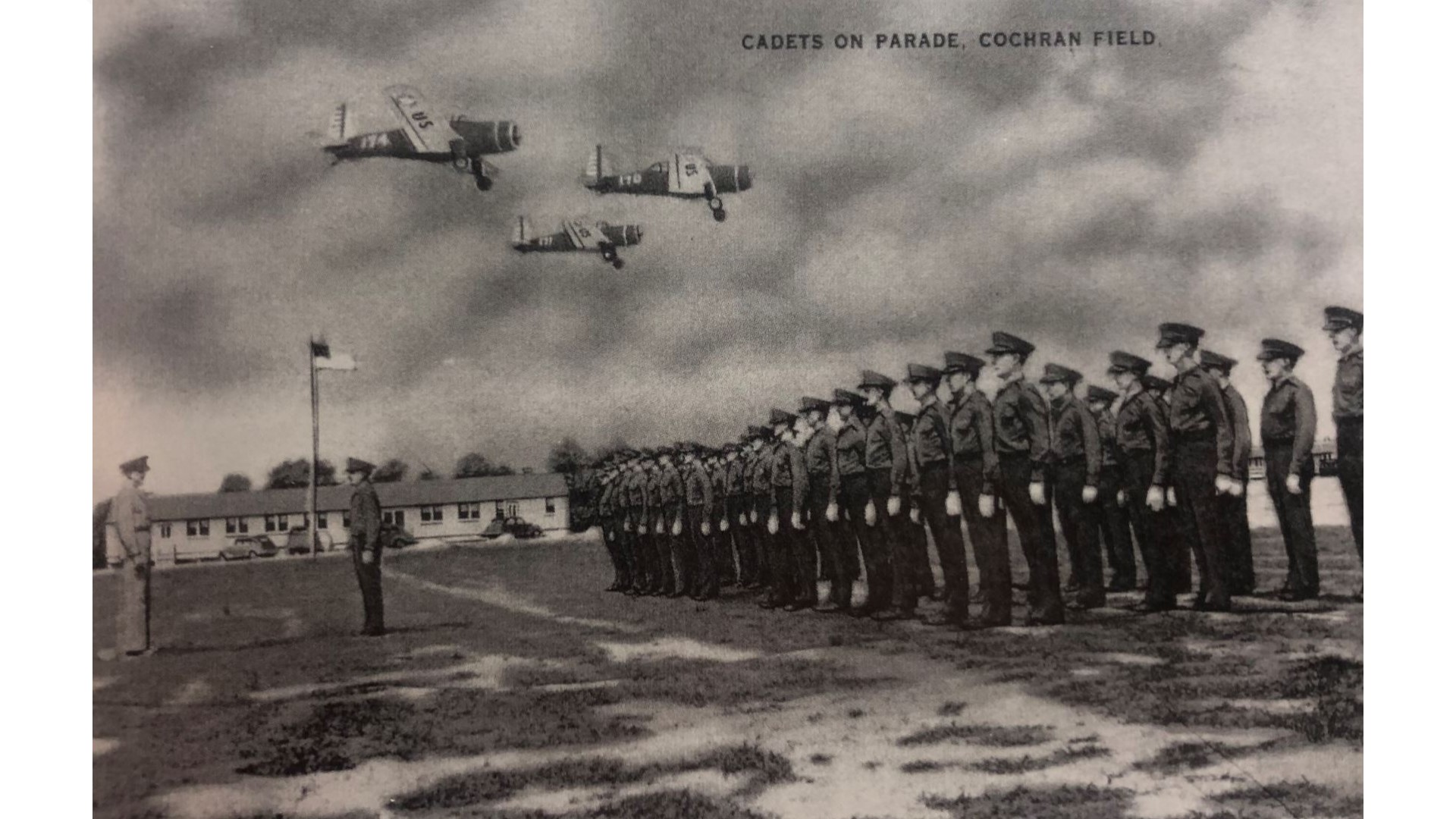 Cochran Field was not only known as an air field used to train cadets in WWII, but as a community of people who lived around the area.