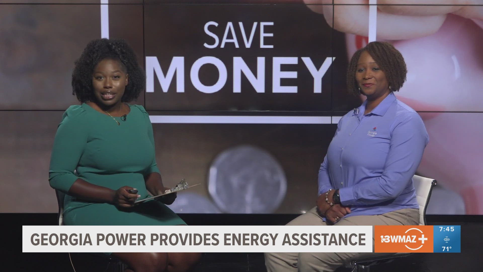 13WMAZ’s Megan Western sits down with Melissa Middlebrooks, Energy Assistant Program Coordinator with Georgia Power, to discuss tips on how to save energy and more.