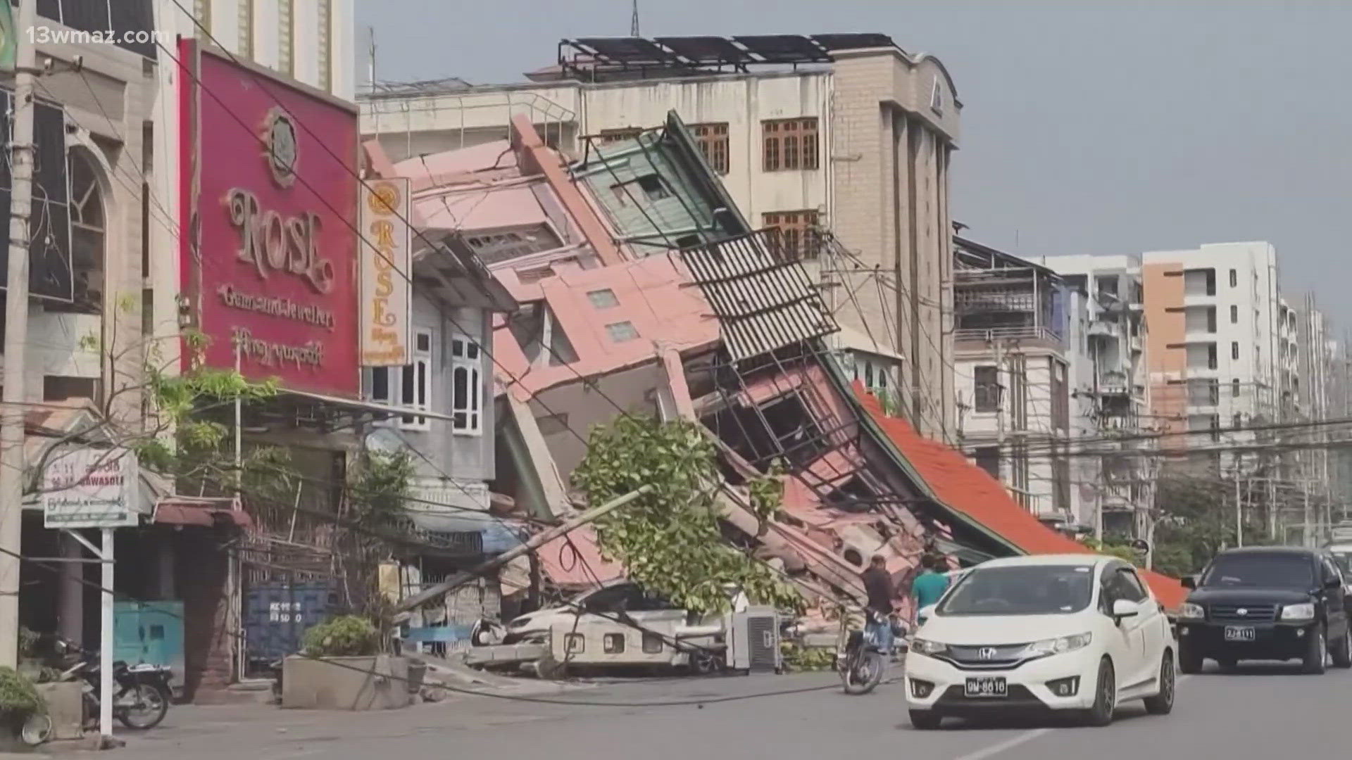 Earthquakes shake Thailand and Myanmar, kill at least 140 | 13wmaz.com