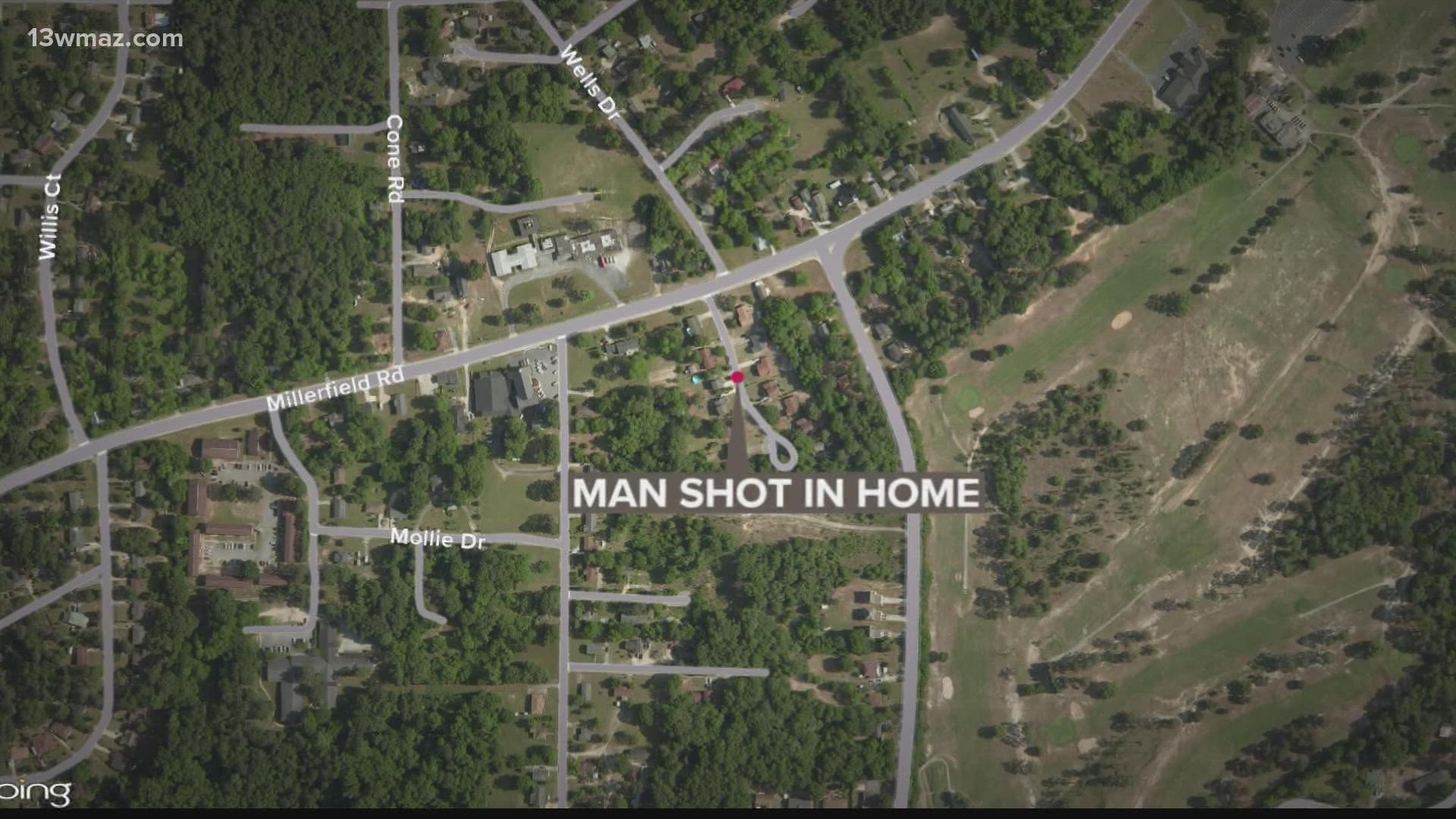 A 70-year-old man shot earlier this week at his east Macon home has died.