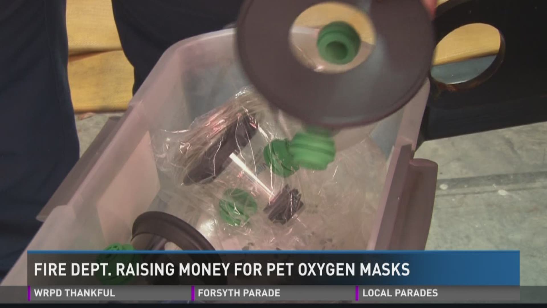 Fire department raising money for pet oxygen masks