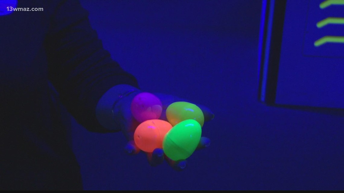 Rigby's Glow-in-the-Dark Easter Egg Hunt encourages fun for kids with developmental challenges