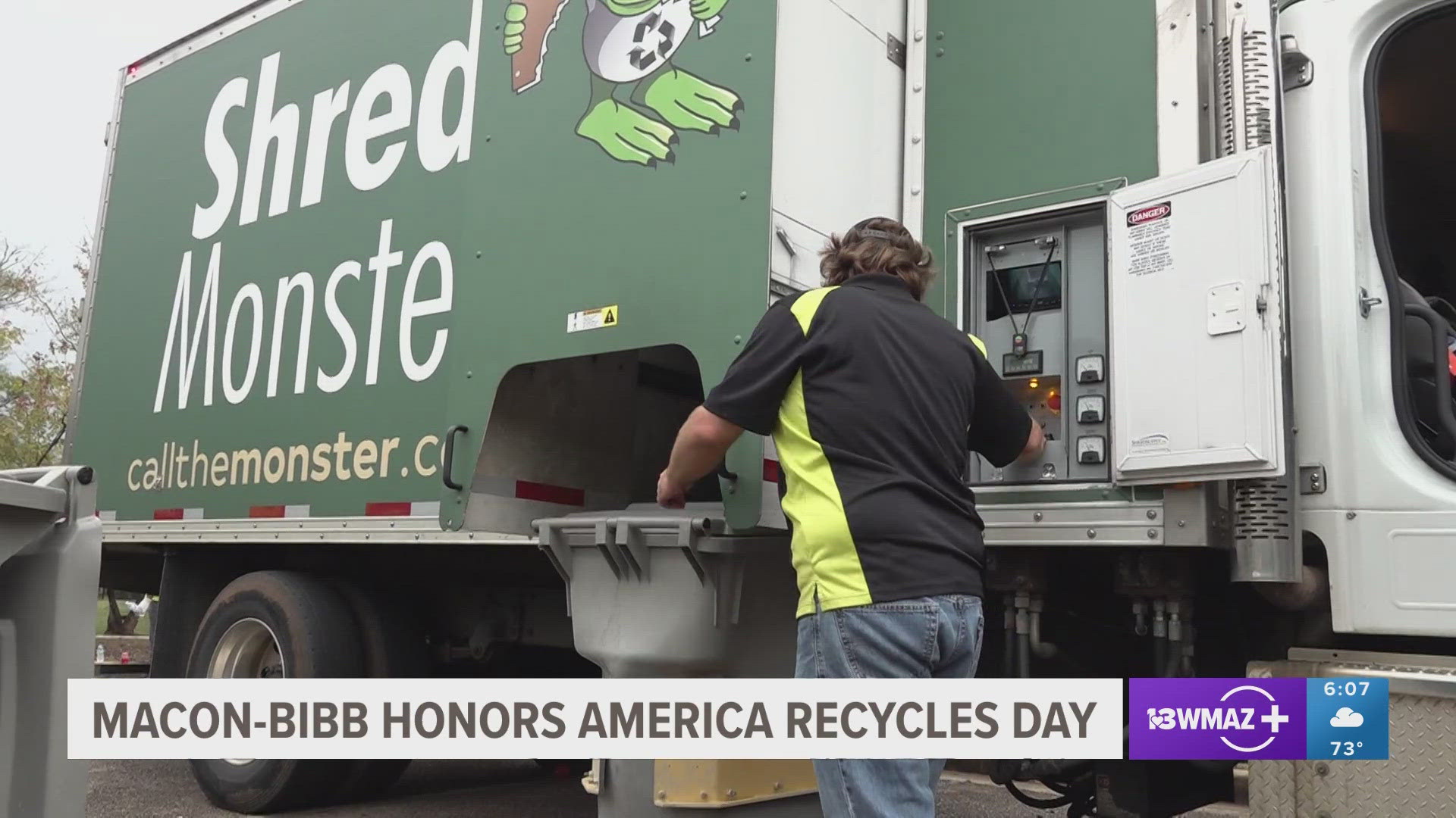 Keep Macon-Bibb Beautiful invited Macon-Bibb residents to shred paper for free, recycle cans and bottles and even donate old clothes, toys, appliances and CDs 