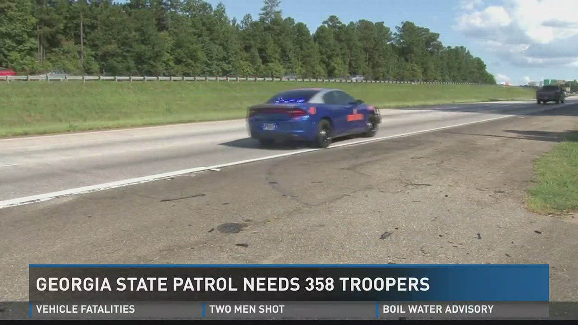 Georgia State Patrol needs 358 troopers