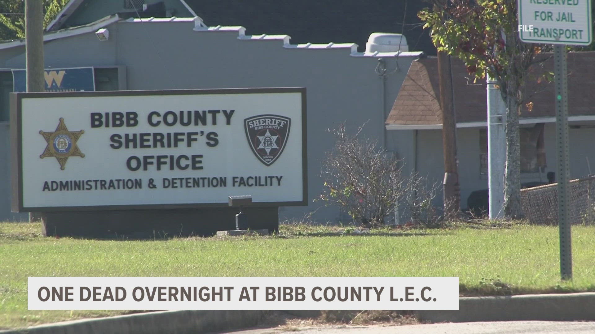 An inmate was found dead at the Bibb County LEC early Wednesday, with the cause still undetermined.