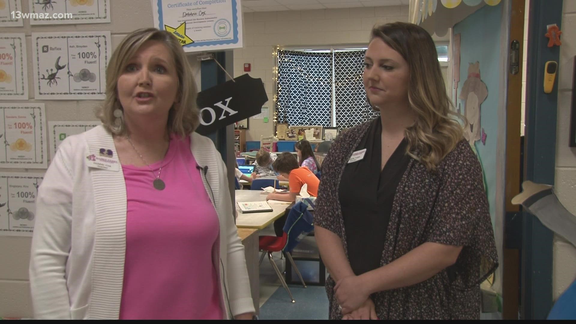 Debbie Cox was Jones County's Teacher of the Year in 2021. This year, it's a title she's passing along to her own daughter.