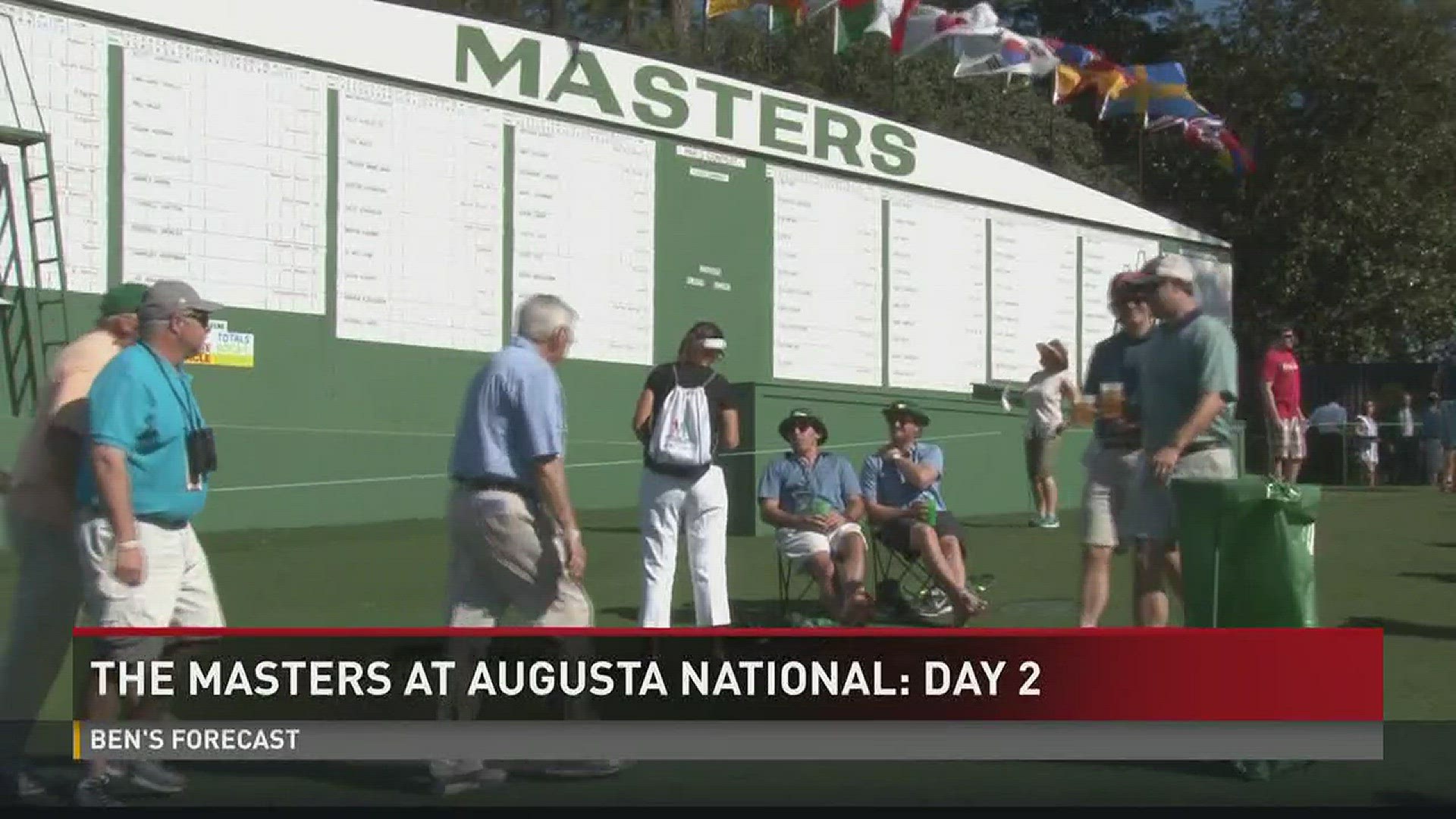 The Masters at Augusta National: Day 2