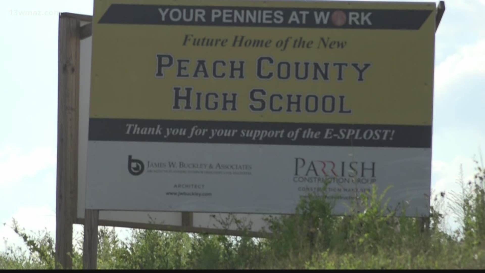 The Peach County High Trojans will have a new home soon, thanks to ESPLOST dollars. The new high school will sit along Highway 49 in Fort Valley.