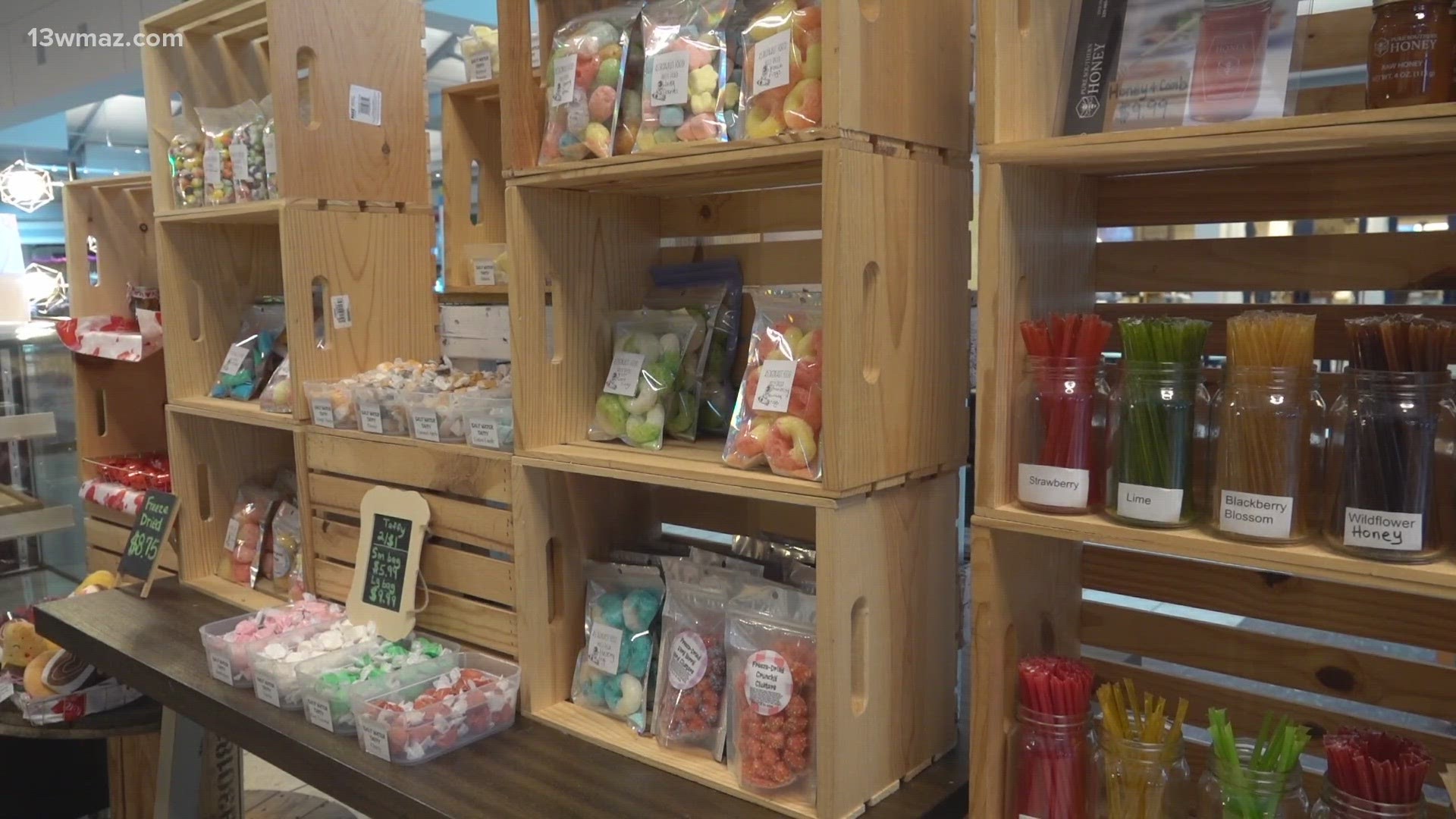 If you're looking for a sweet treat while shopping at the Galleria Mall in Centerville, this shop has something for you.