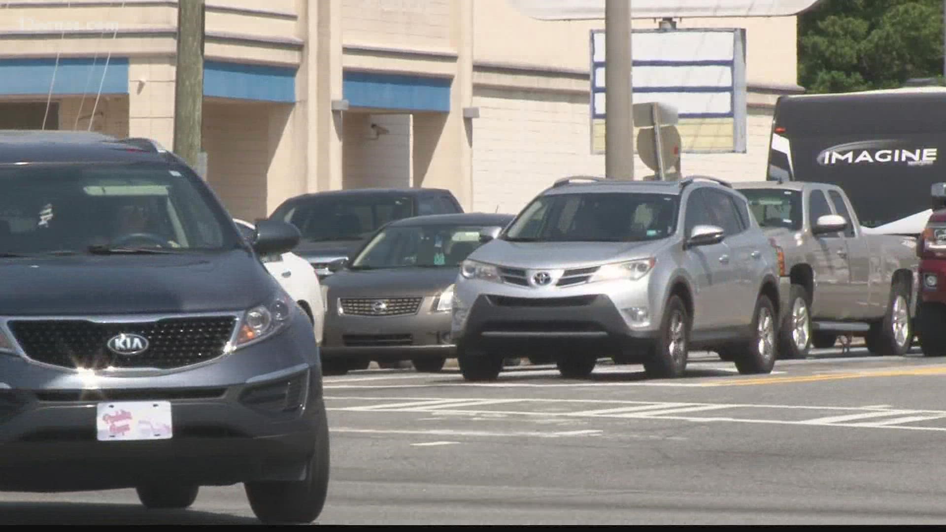 Sergeant Randy Evans says the department get more accident calls in parking lots and private properties than roadways