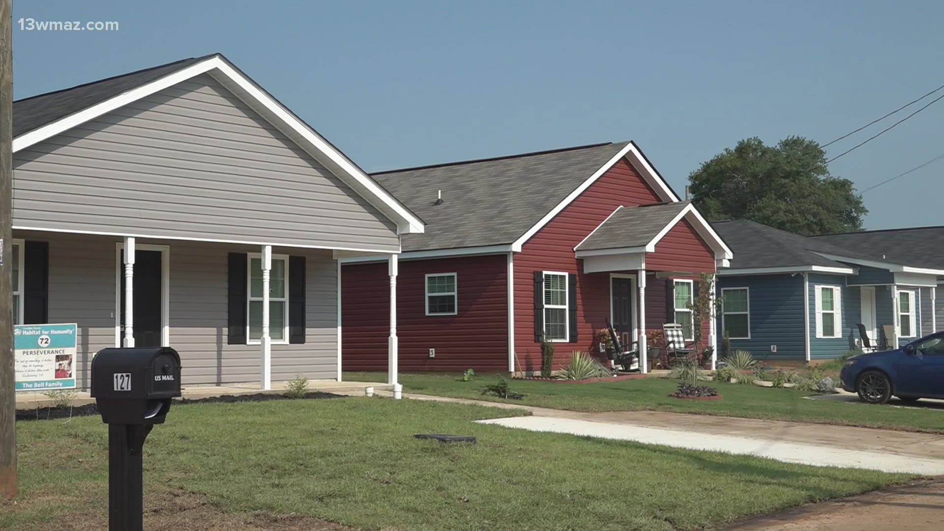 After putting in hundreds of hours working to build their homes, some of those families say its a blessing to finally be homeowners