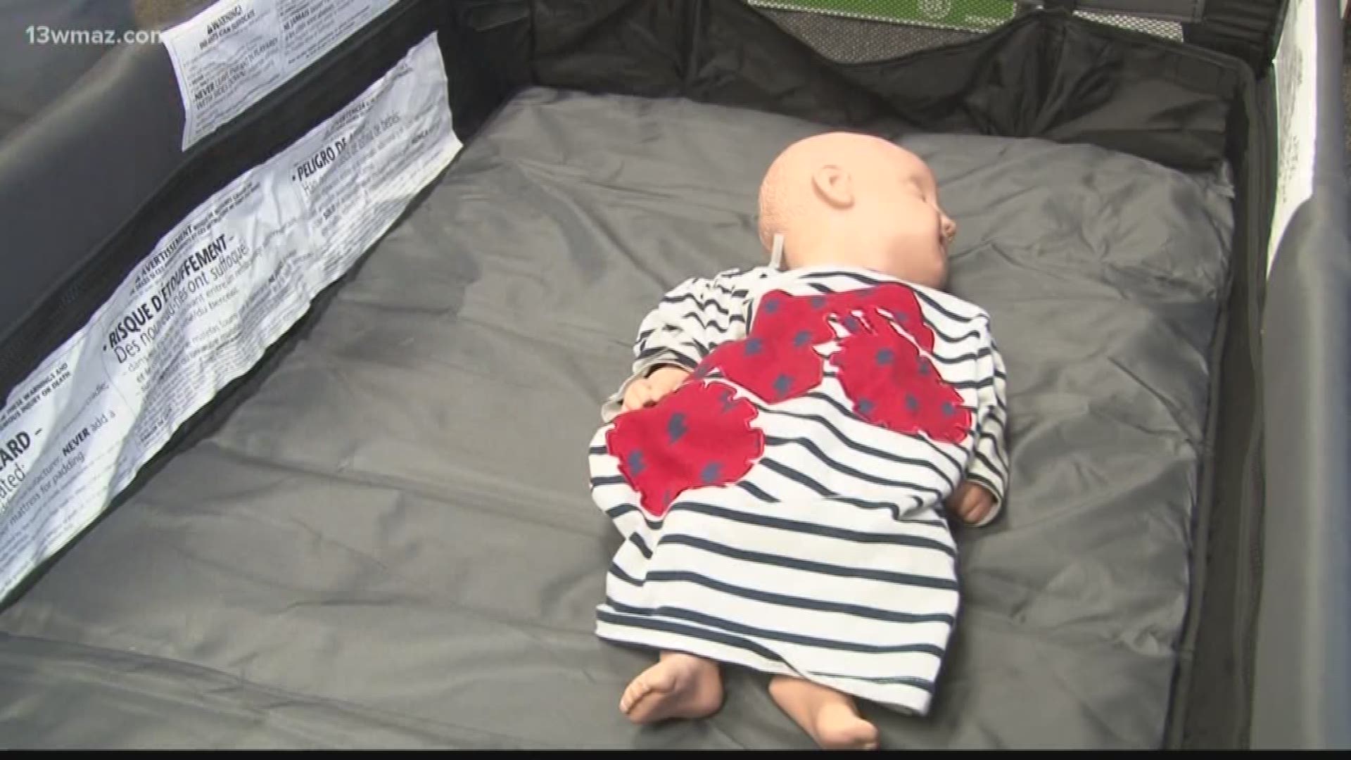 Direct On Scene Education will have EMS personnel teaching parents about safe ways to put their baby to sleep.