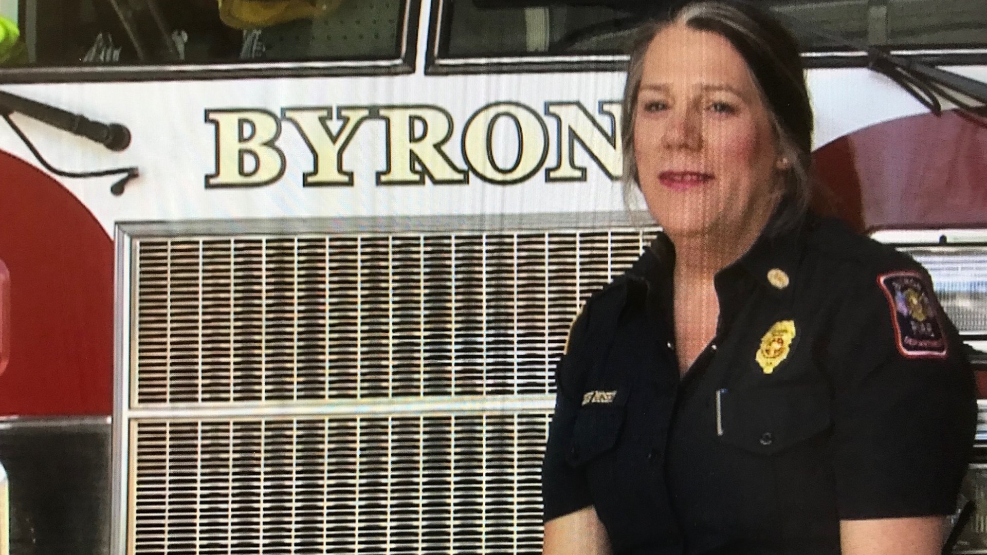 Rachel Mosby worked for the Byron Fire Department for over a decade before being terminated