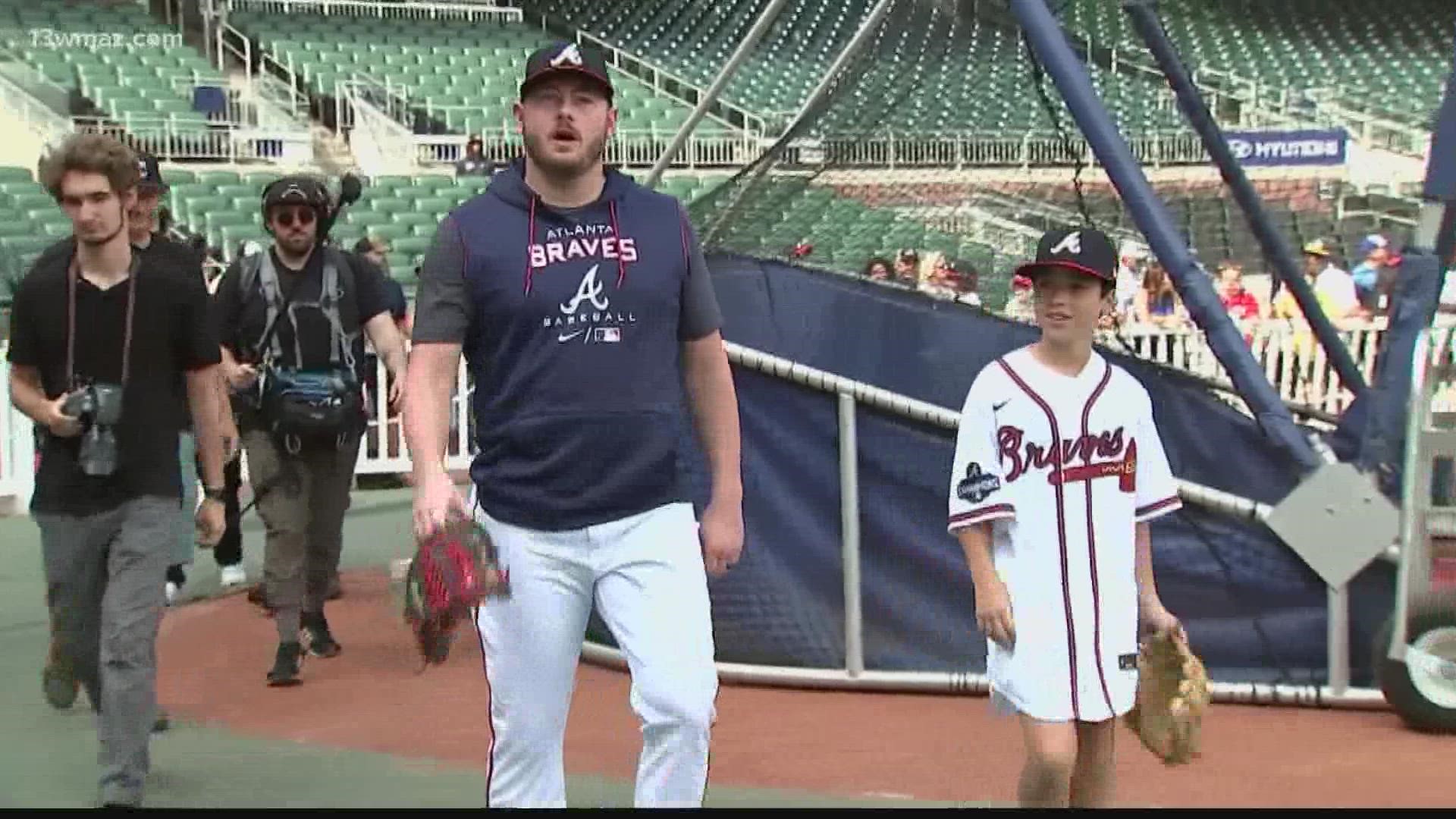 The Atlanta Braves granted a wish to FPD middle-schooler Jackson Hall earlier this summer before one of their home games, and it was a dream come true for him