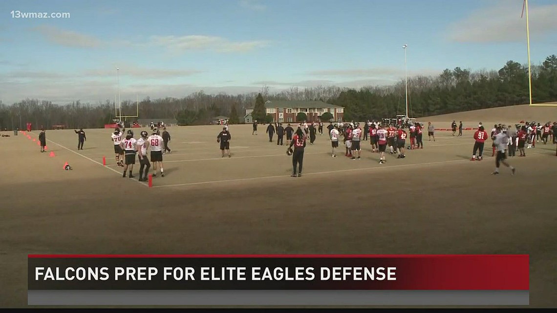 Falcons prep for elite Eagles defense