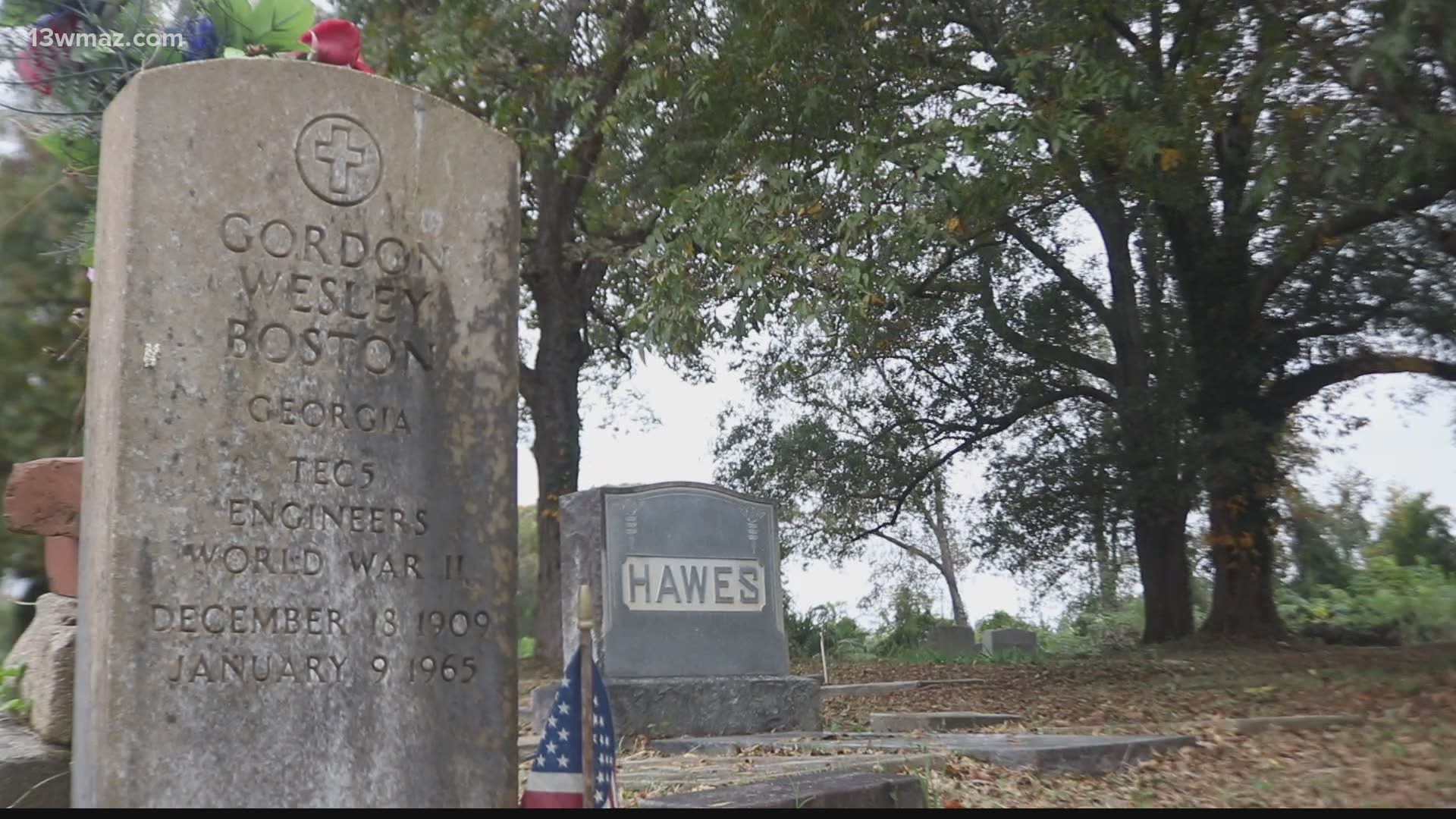 Since 1894, many of Macon's veterans have been laid to rest at the historic Linwood Cemetery