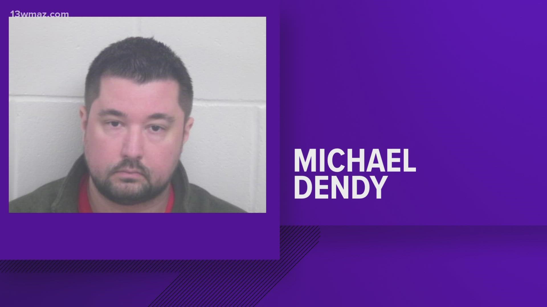 32-year-old Michael Allan Dendy of Milledgeville was arrested with two counts of sexual exploitation of children