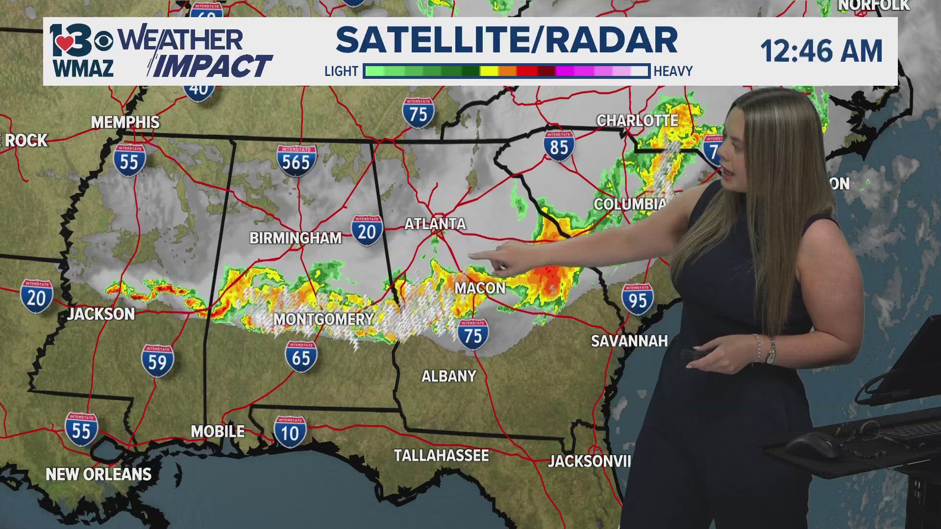 Meteorologist Ansley Parker breaks down the severe storms that hit Central Georgia last night — and looking ahead to the weekend.