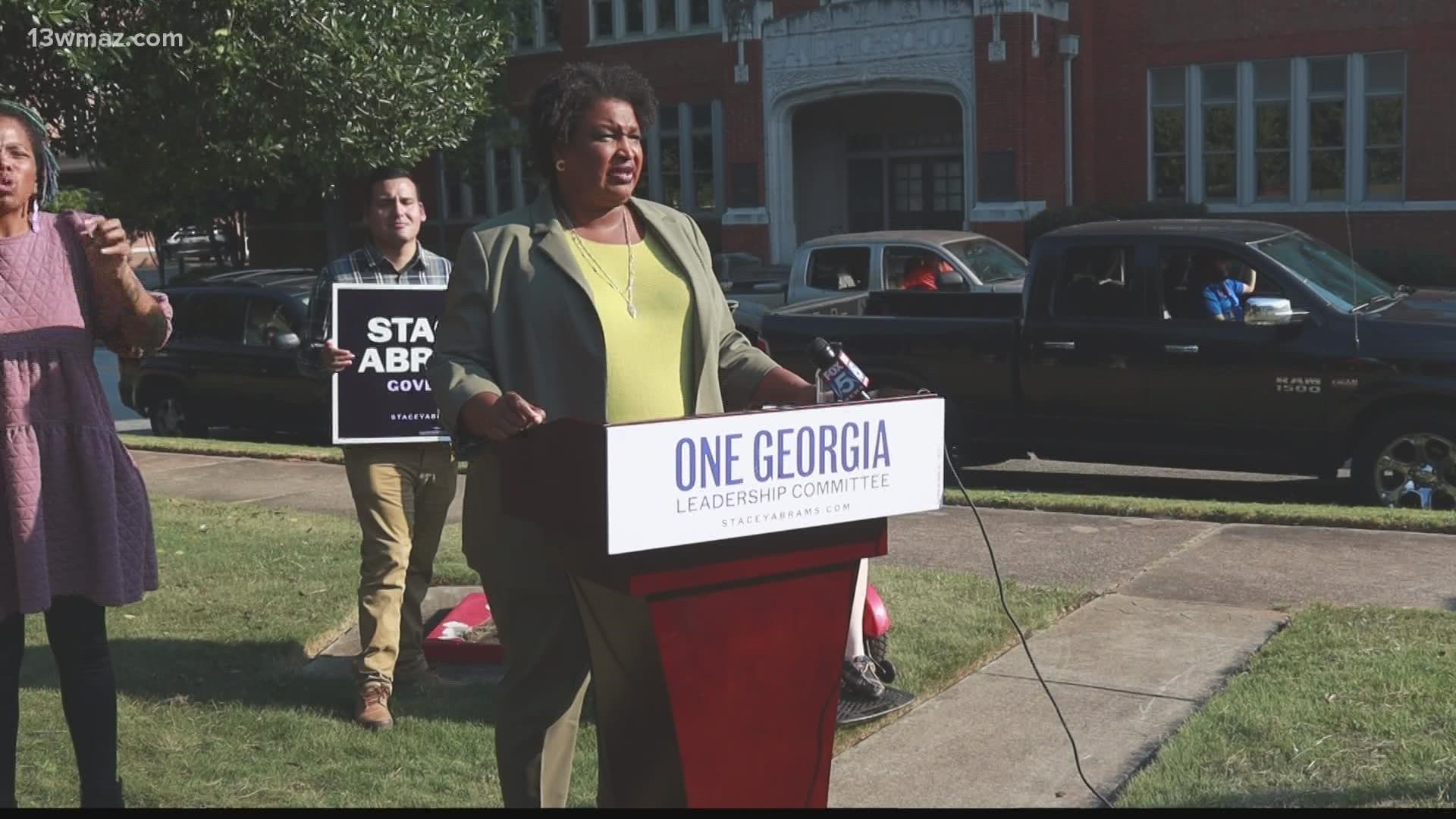 The Democratic candidate for governor says her policy of expanding Medicaid coverage could have helped keep Atlanta Medical Center open.