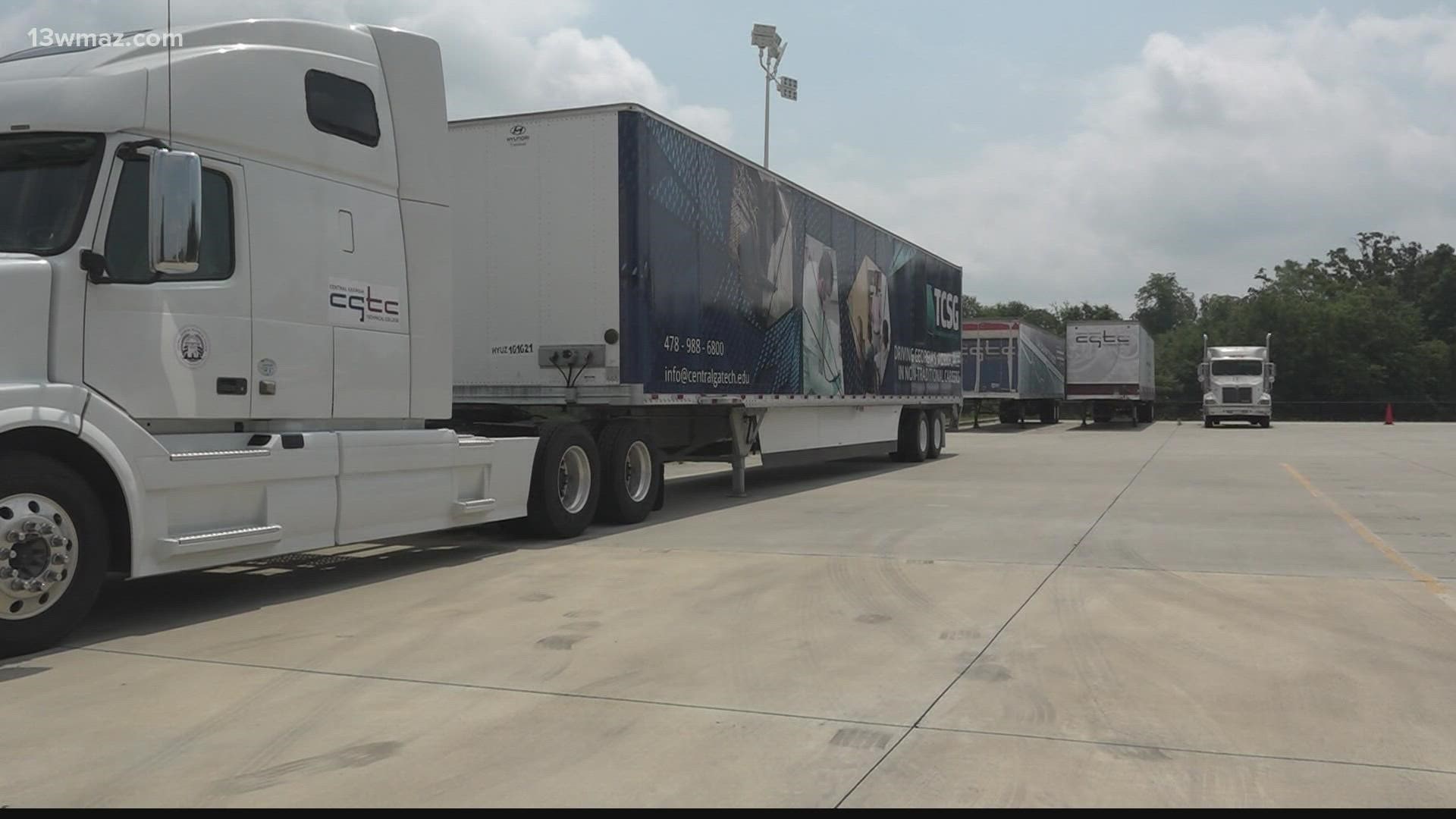 Coca-Cola Company gave $1 million to the Technical College System of Georgia to hire more truck driving instructors.