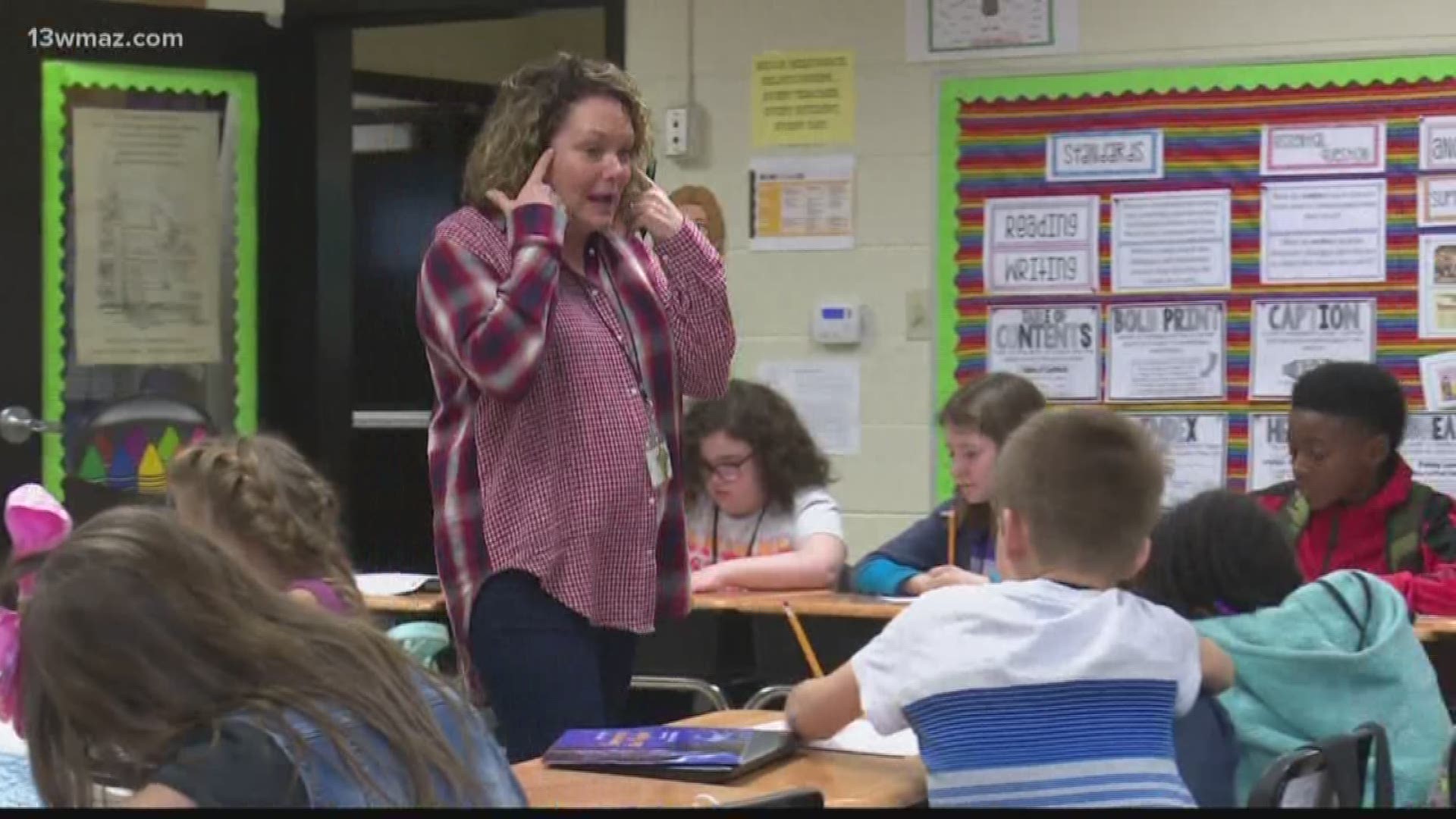 Students at one central Georgia school are going above and beyond to make sure one of their classmates feels included.