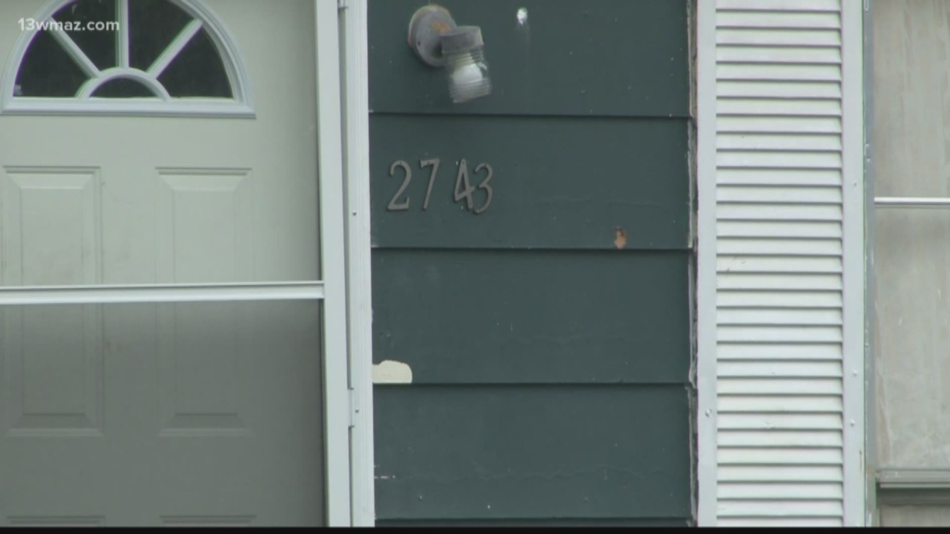 The Macon-Bibb Fire Department offers to paint house numbers on the curb of homes.