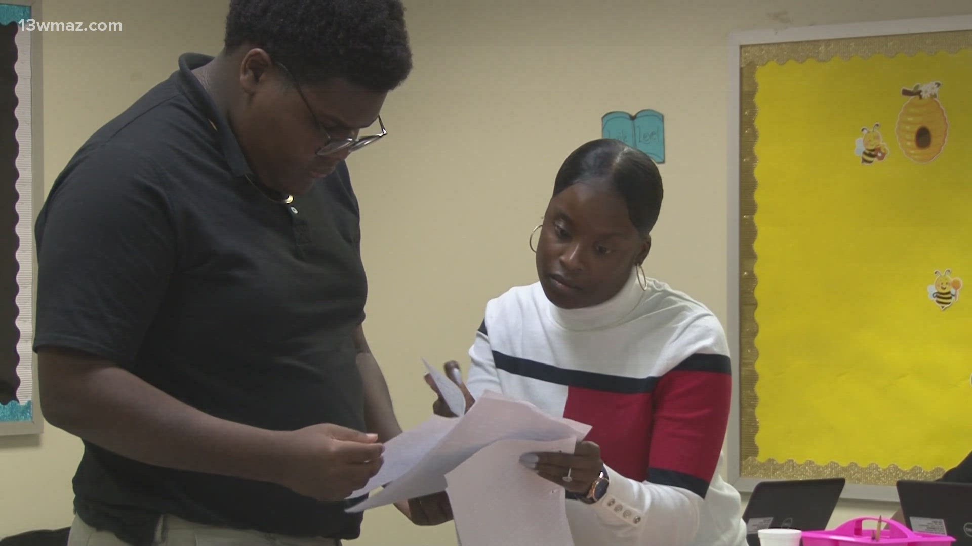 SOAR Academy aims to help Bibb students achieve goals like getting their high school diploma and  workforce certification.