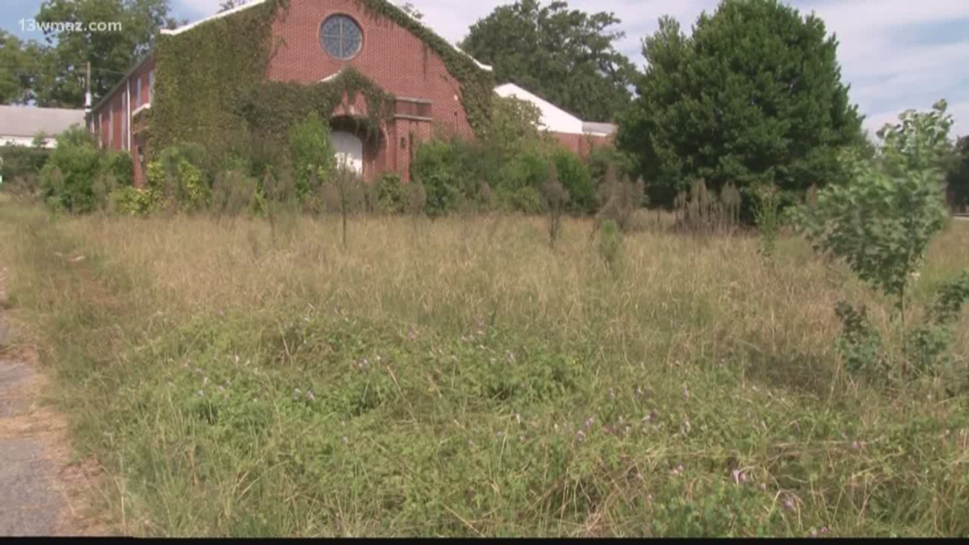 Neighbors says they're frustrated because a once-beautiful church is now a place for drug deals and vandals and the property owner will not return their calls.