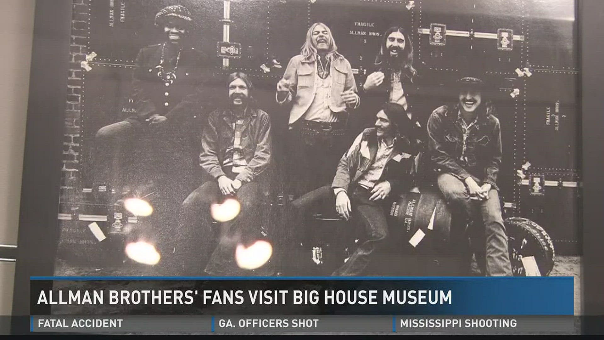 Allman Brothers Band fans visit the Big House Museum