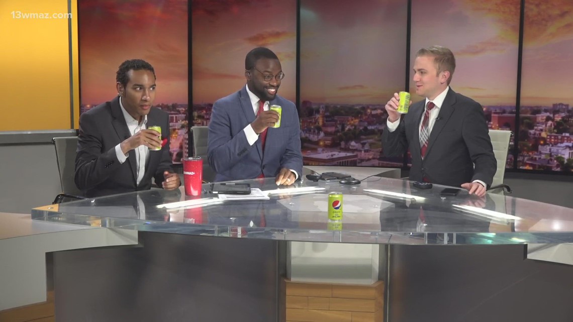 13WMAZ Morning Team tries the new Peeps-flavored Pepsi