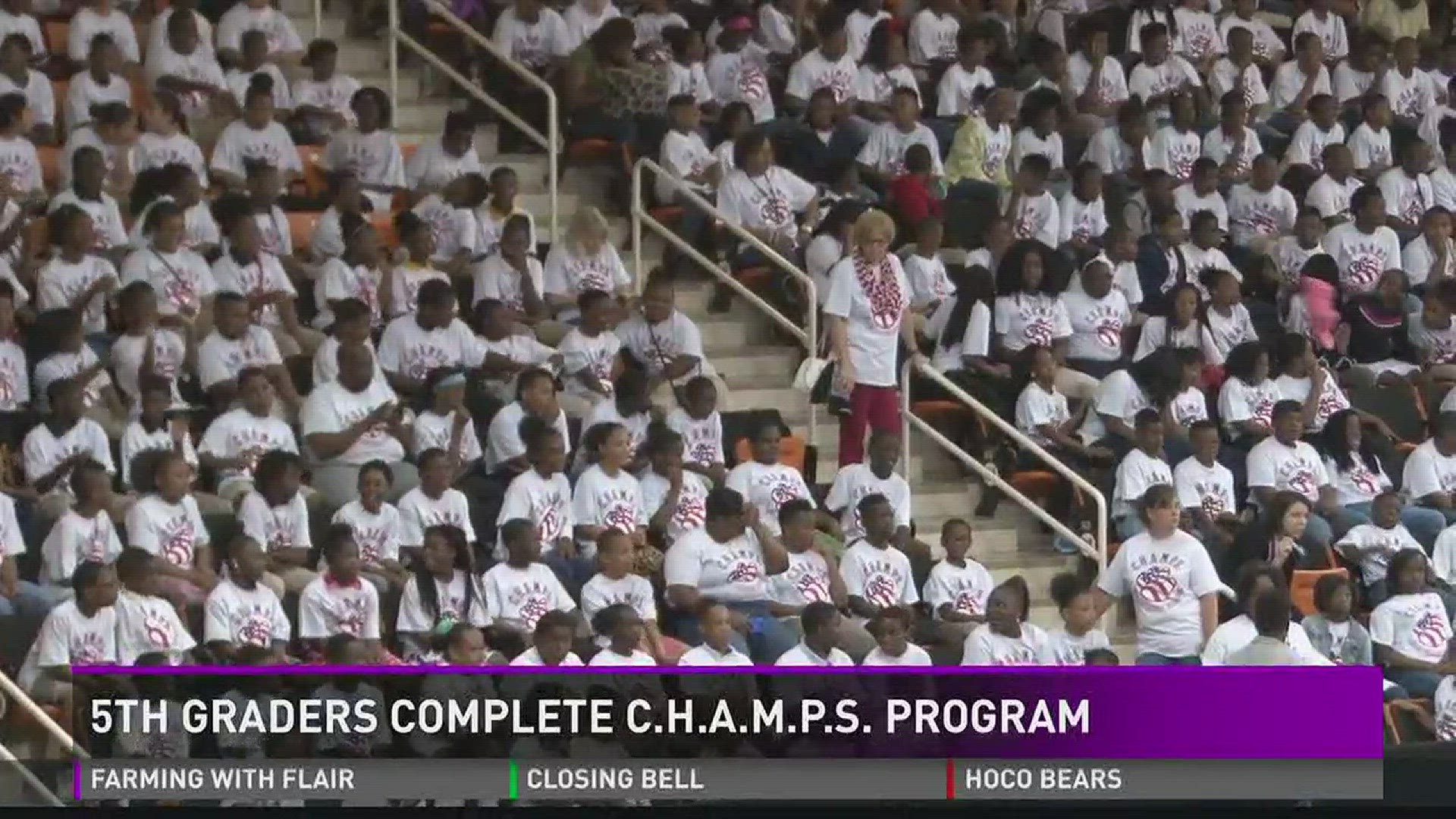 5th graders complete CHAMPS program