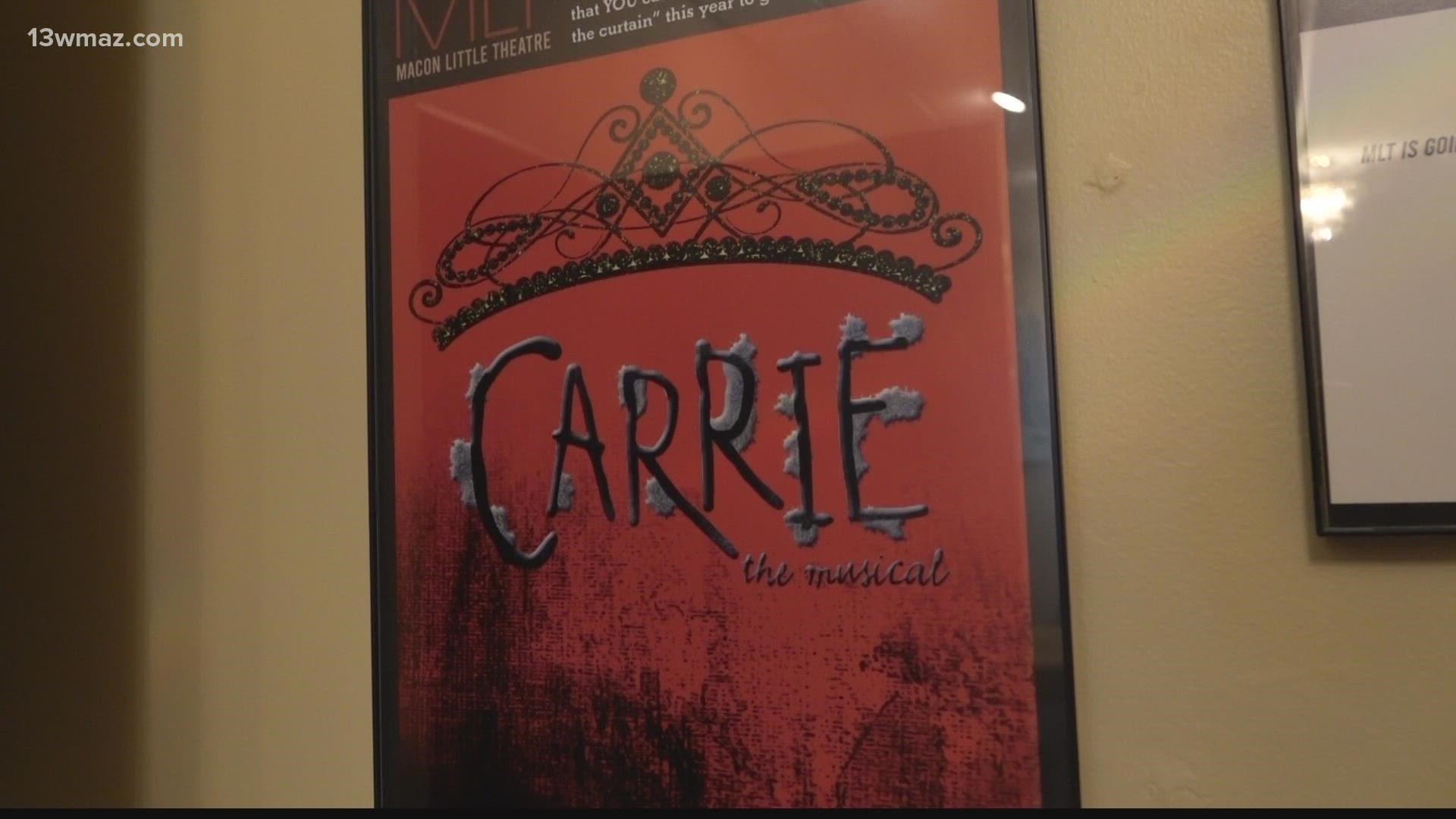 The performance of Carrie: The Musical is the first in Macon Little Theatre's more mature show schedule called MLT: After Dark.