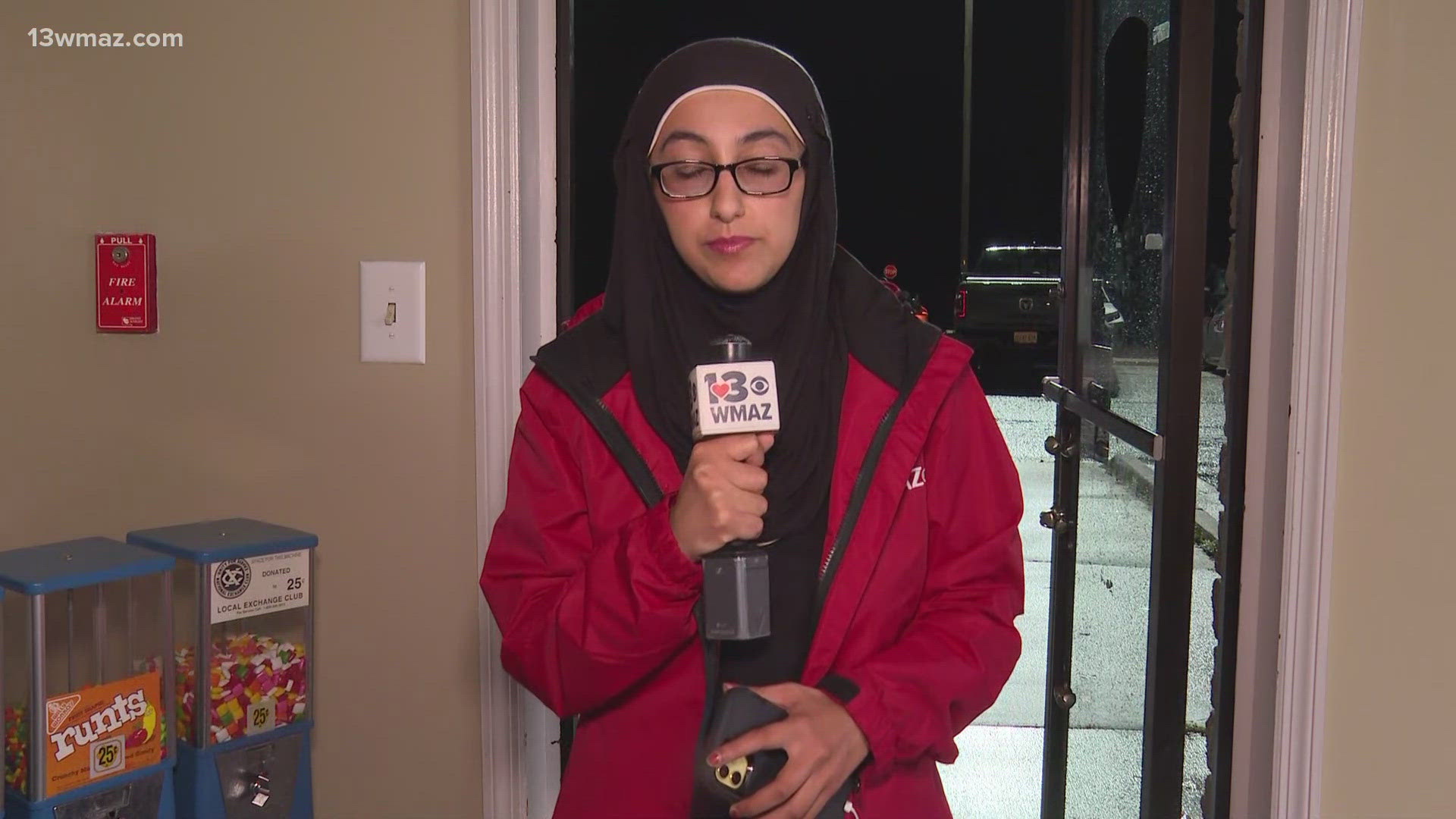 13WMAZ reporter Solen Aref reports from Dublin, GA, on the damage caused by #HurricaneHelene.