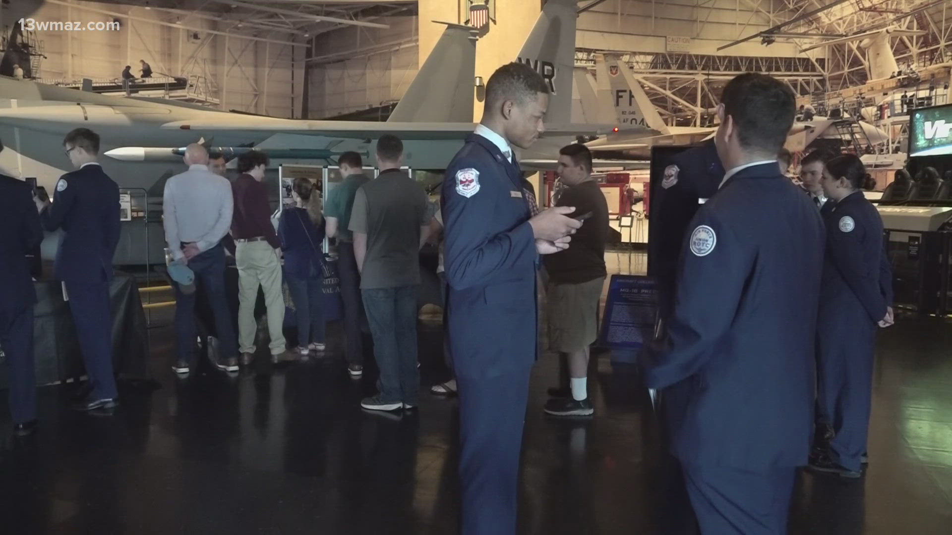 Central students explore military academy paths