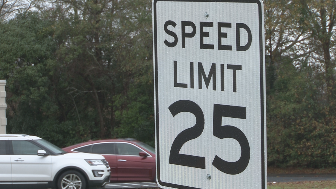 Byron police enforcing reduced speed limit on city road