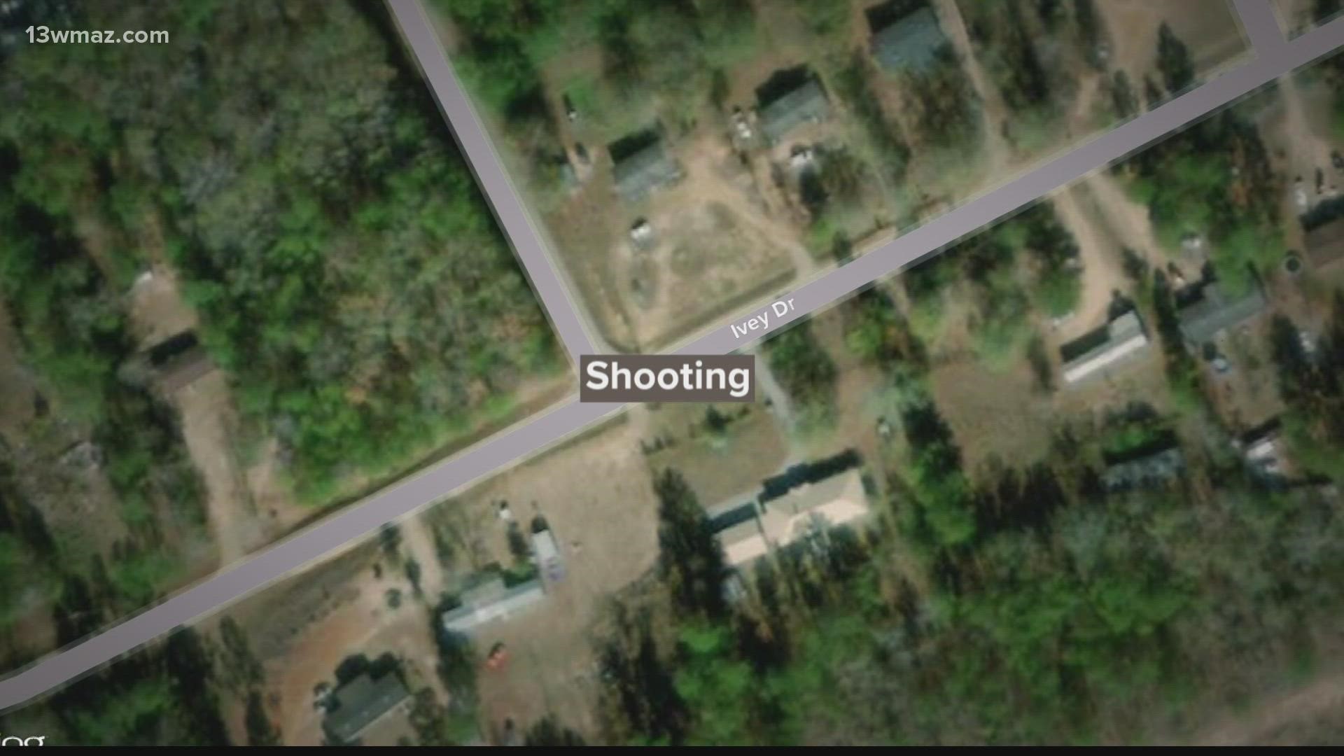 According to the Washington County Sheriff's Office Facebook page, the shooting happened on Ivey Drive.