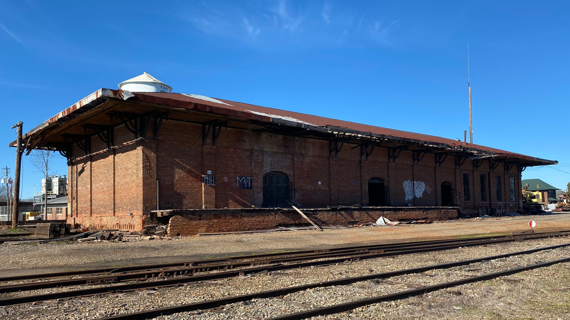 In Fort Valley, the Downtown Development Authority says they are weighing all their options to figure out what to do with the freight depot.
