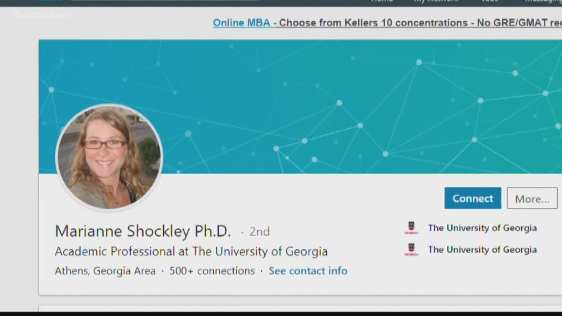 UGA professor Marianne Shockley was allegedly killed by her boyfriend in the early hours of Mother's Day. Her family and friends say the loss will affect the community and state.