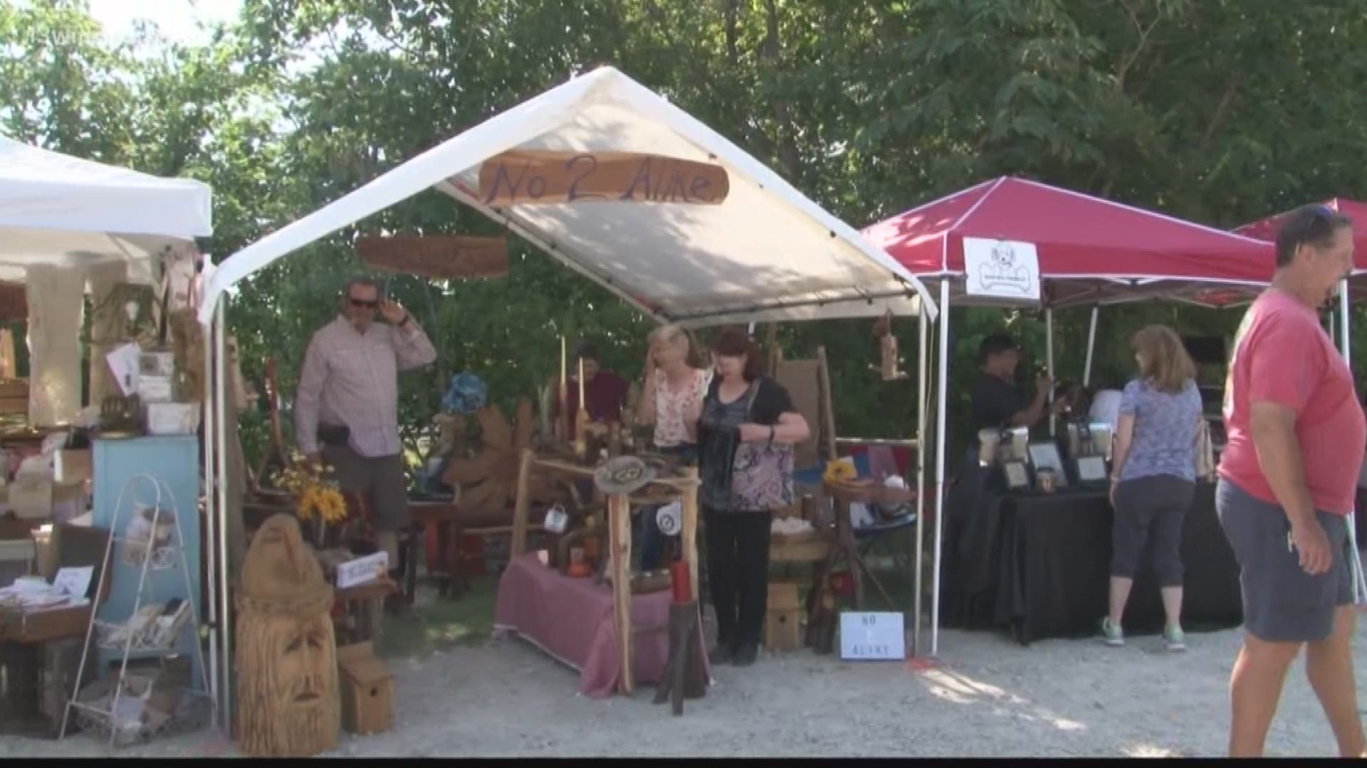 This is the third market 7th Street Salvage has held, where they expect thousands of people to show up and browse around.
