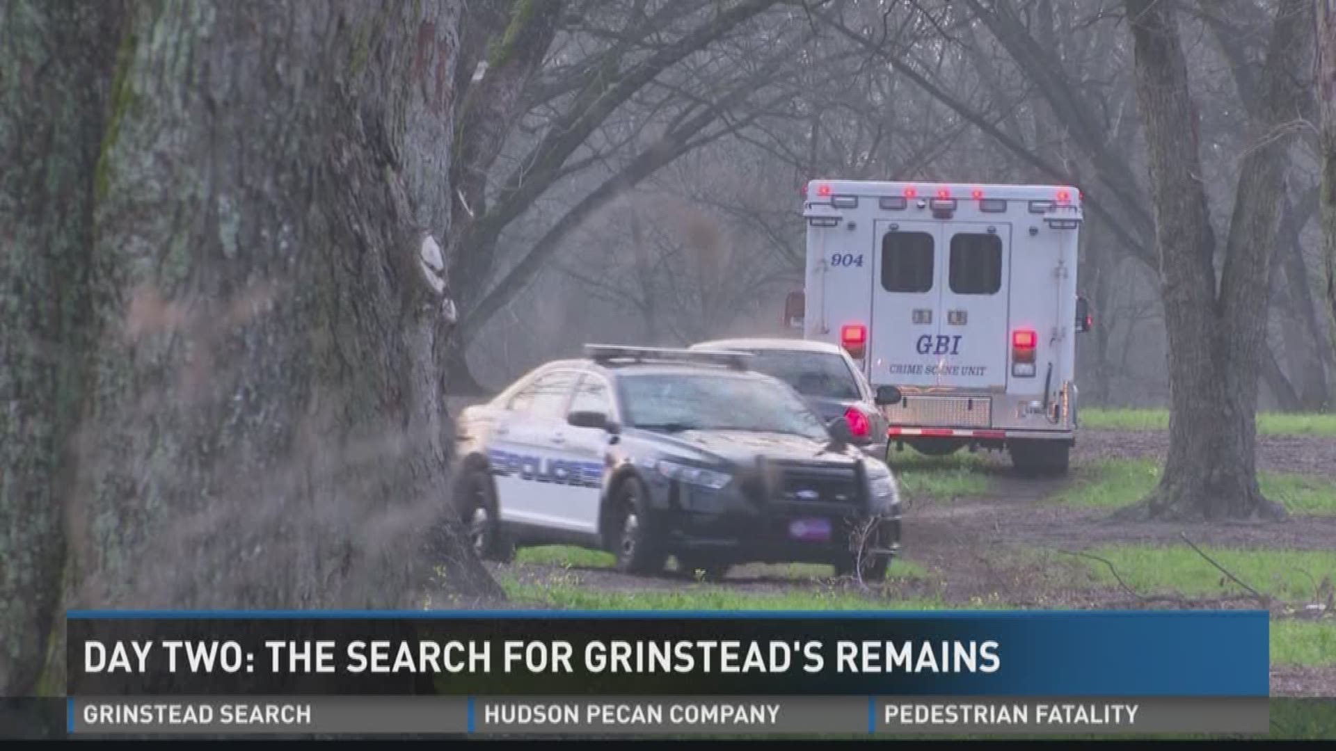 Day 2 in the search for Grinstead's remains