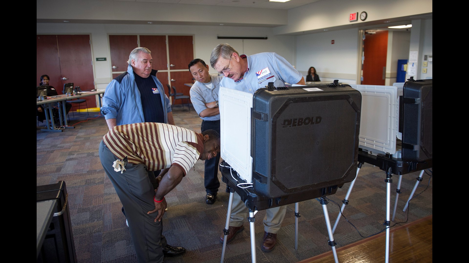 Bibb County still needs around 100 more volunteers to help man their polling locations.