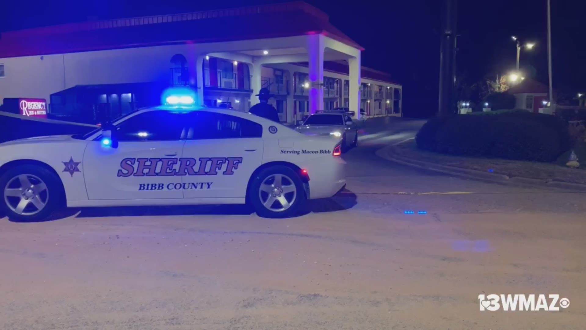Bibb deputies are investigating on the scene of a shooting at the Regency Inn & Suites