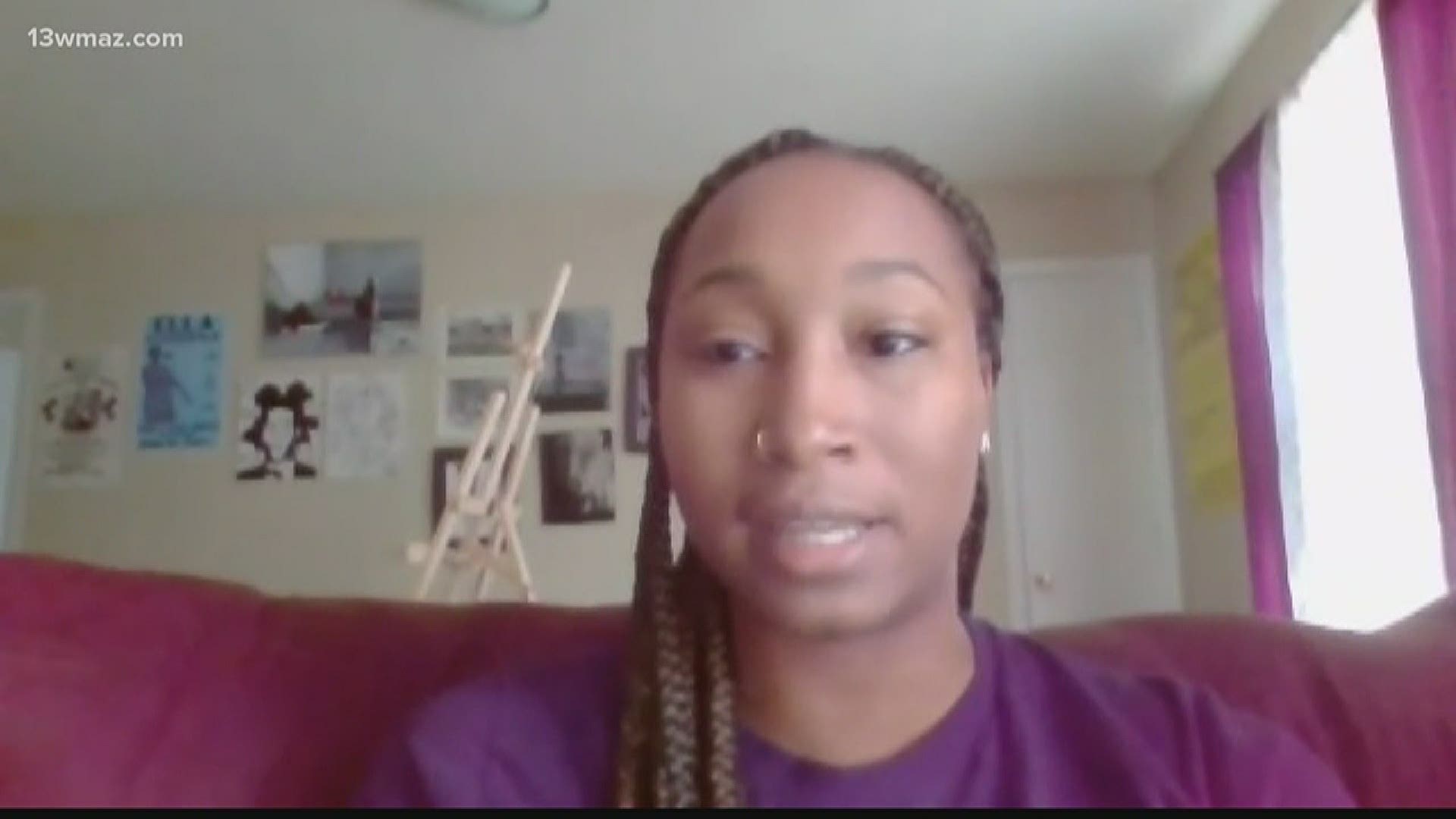 Wanya Reese talked with Afrika Hamilton, a school counselor at Howard Middle School, about her views on the current racial climate and other topics.
