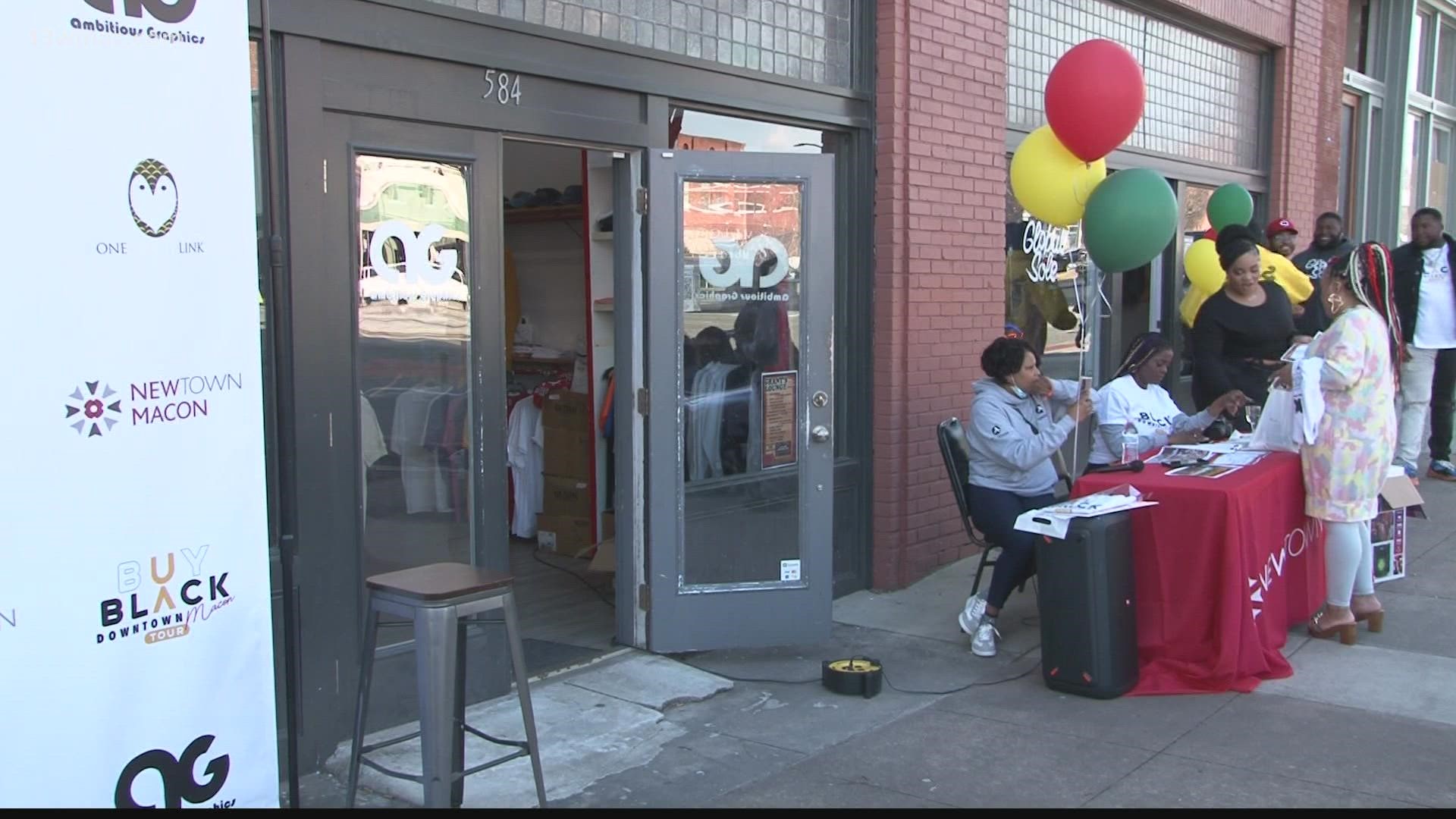 Organizers of the event say they want more people to know about the many Black-owned businesses in Macon.