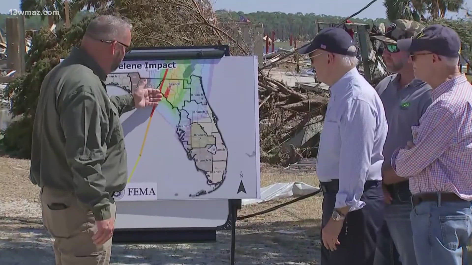 Biden has been touring around viewing the various areas significantly impacted by Hurricane Helene. He was recently in North Carolina