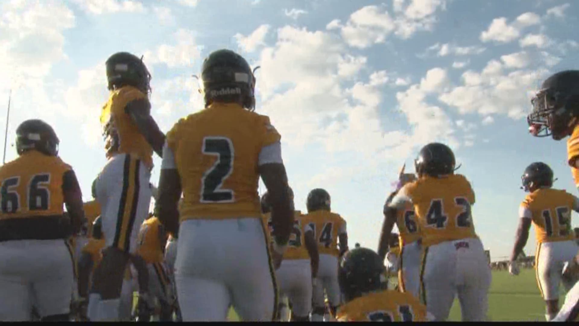 Three years ago, Peach County football suffered the loss of one of their teammates in a fatal car accident. Even as the Trojan community grieved the passing of Raekwon Smith, death and defeat continued to test the Peach family. Marvin James shares the story of how Trojan Nation is overcoming those challenges together.