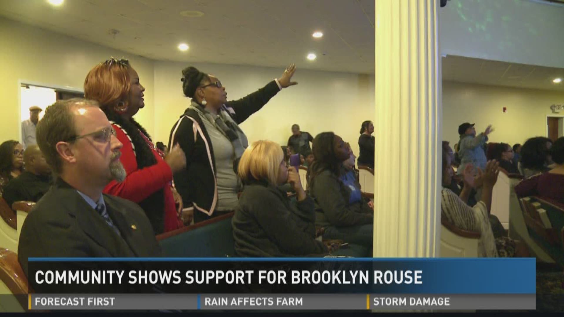 Community shows support for Brooklyn Rouse