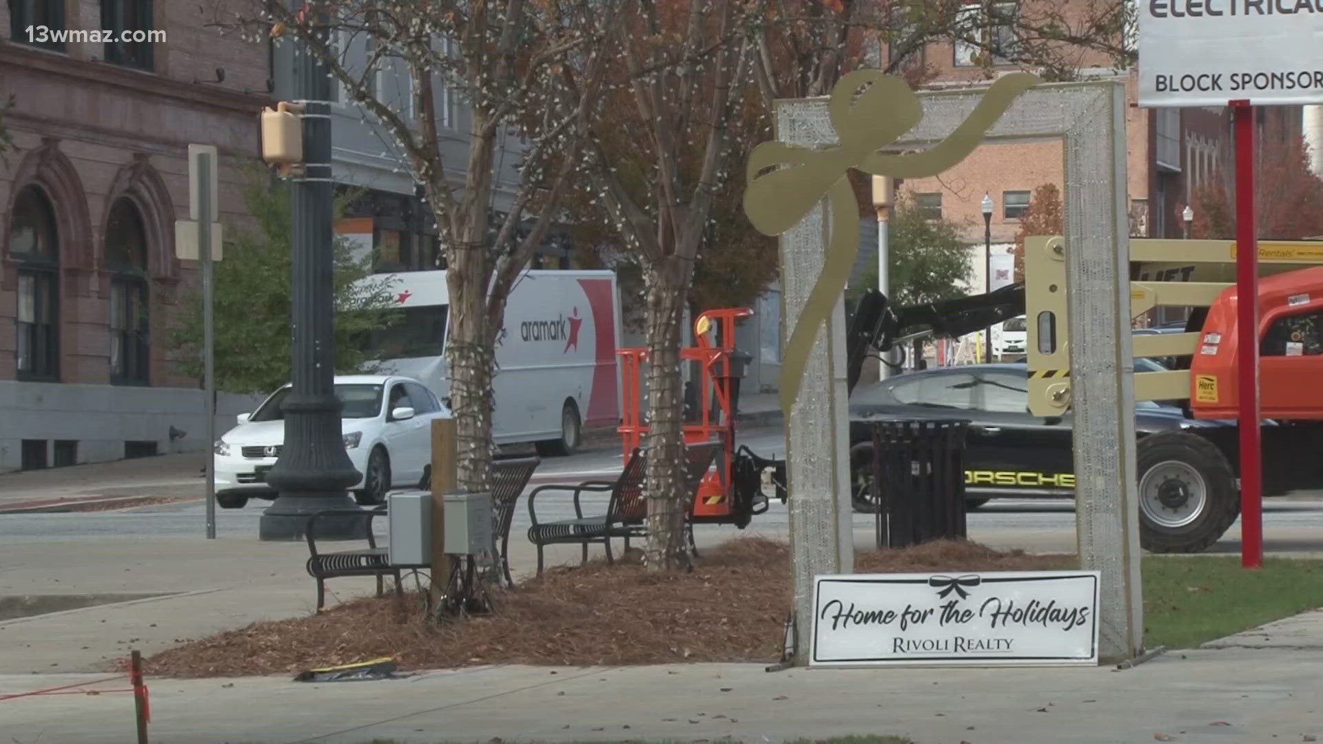 The annual event marks the start of the holiday season in Bibb County.