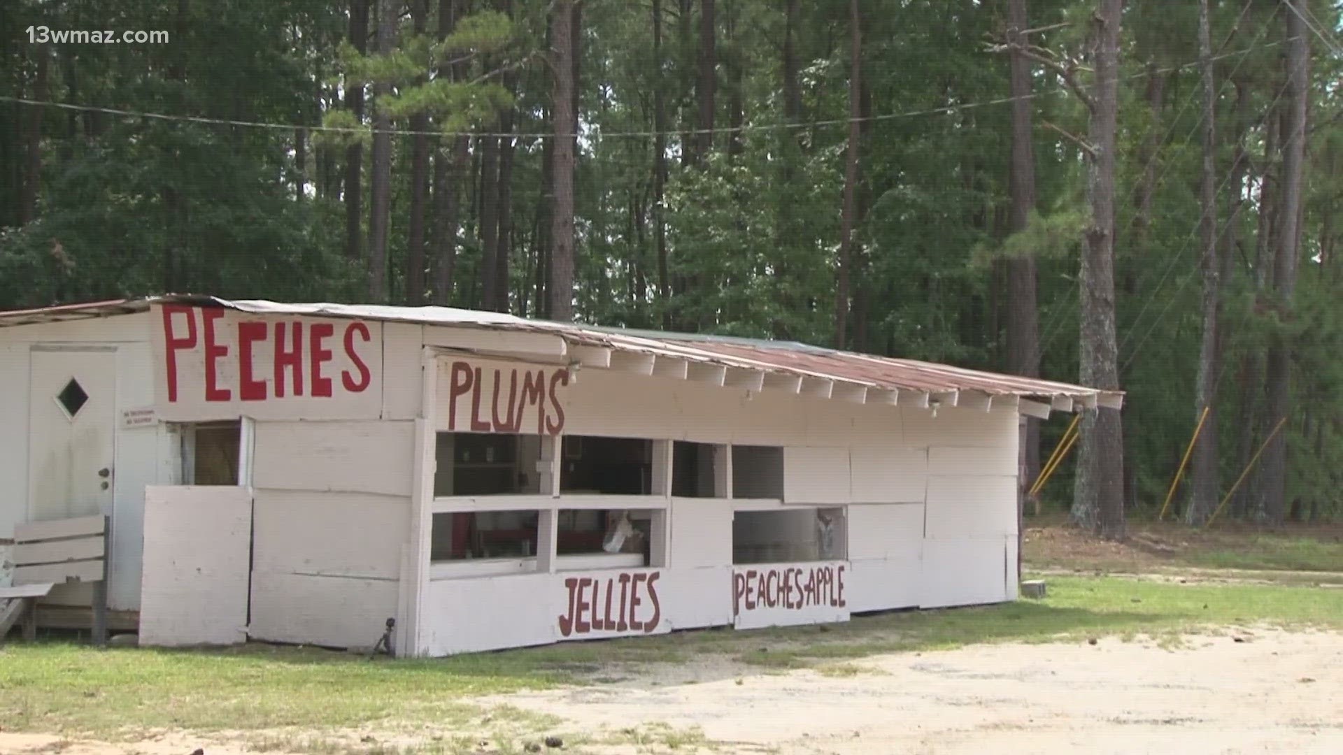 Here’s the backstory on the Peches fruit stand, and why they say this year is the pits.