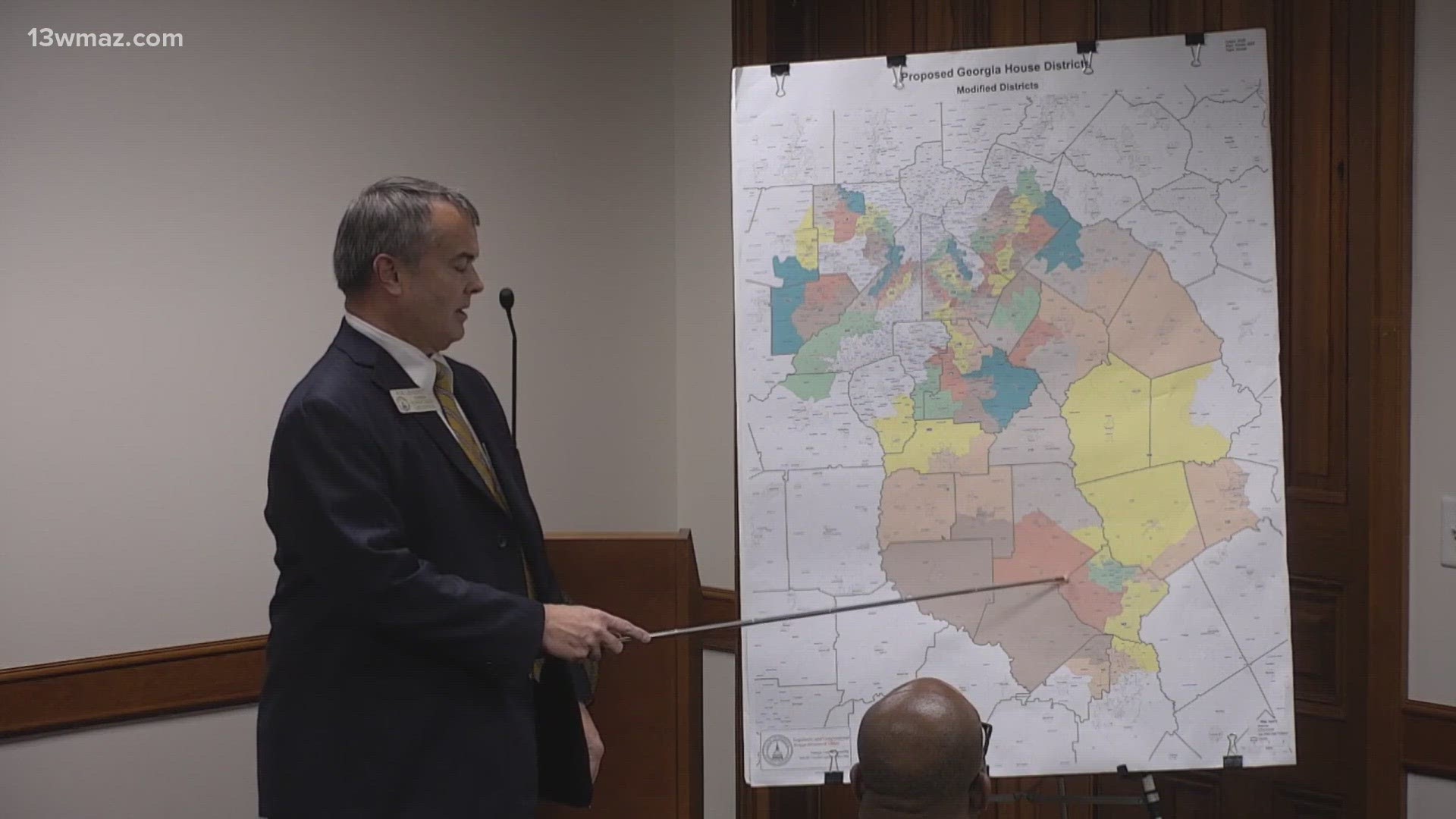 New voting maps are reshuffling things up for some Central Georgia legislators.